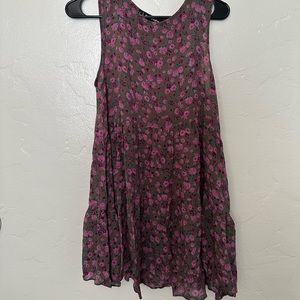For Love and Lemons Floral Mini Sleeveless Dress Size Medium | Worn Once